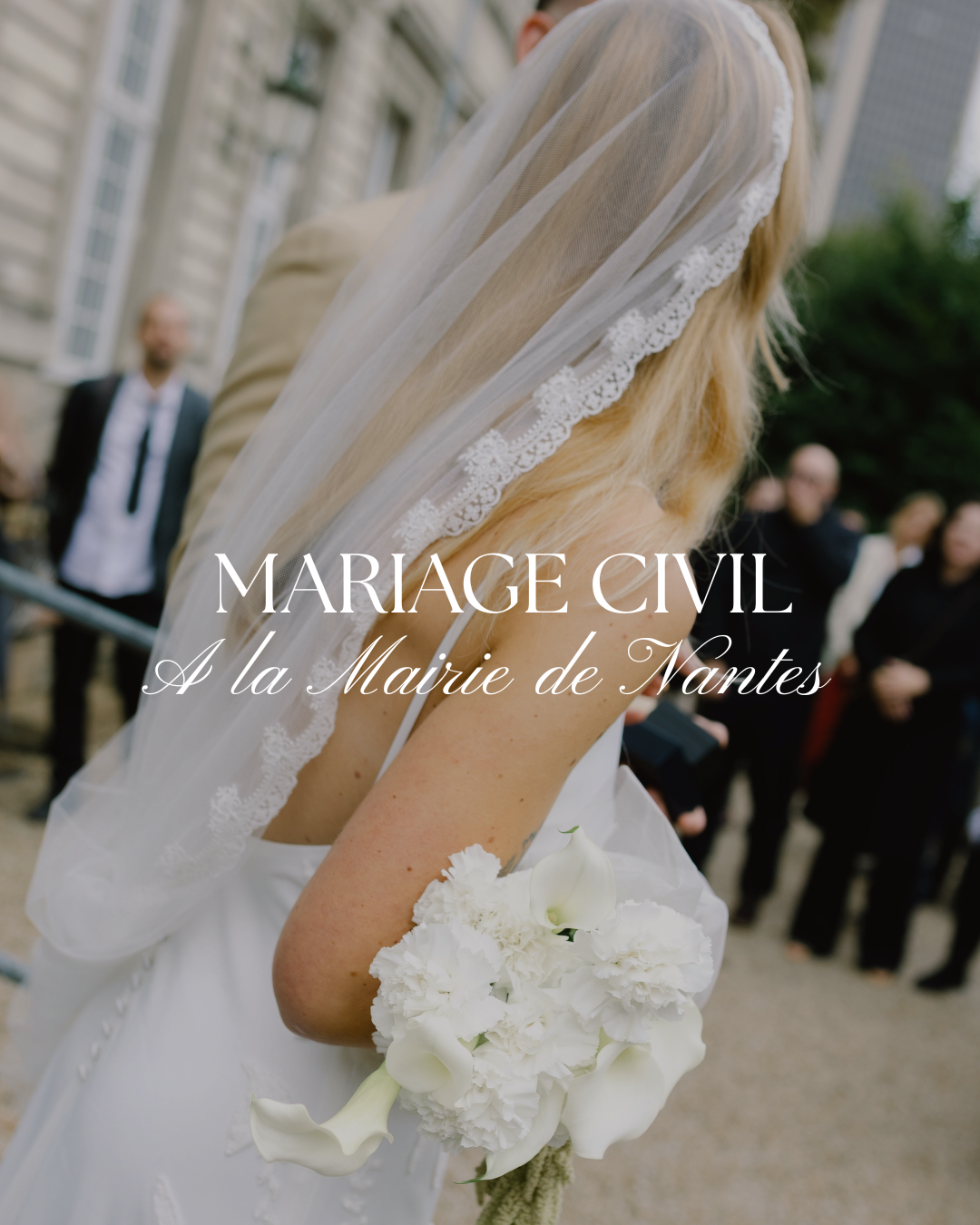 Photographe mariage civil mairie de nantes