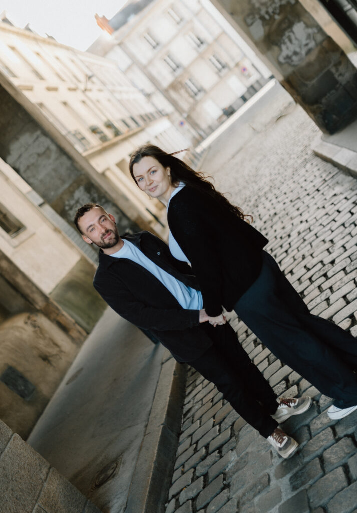 Séance photo couple urbain Nantes