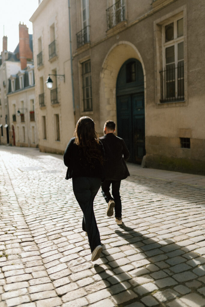 Séance photo couple urbain Nantes