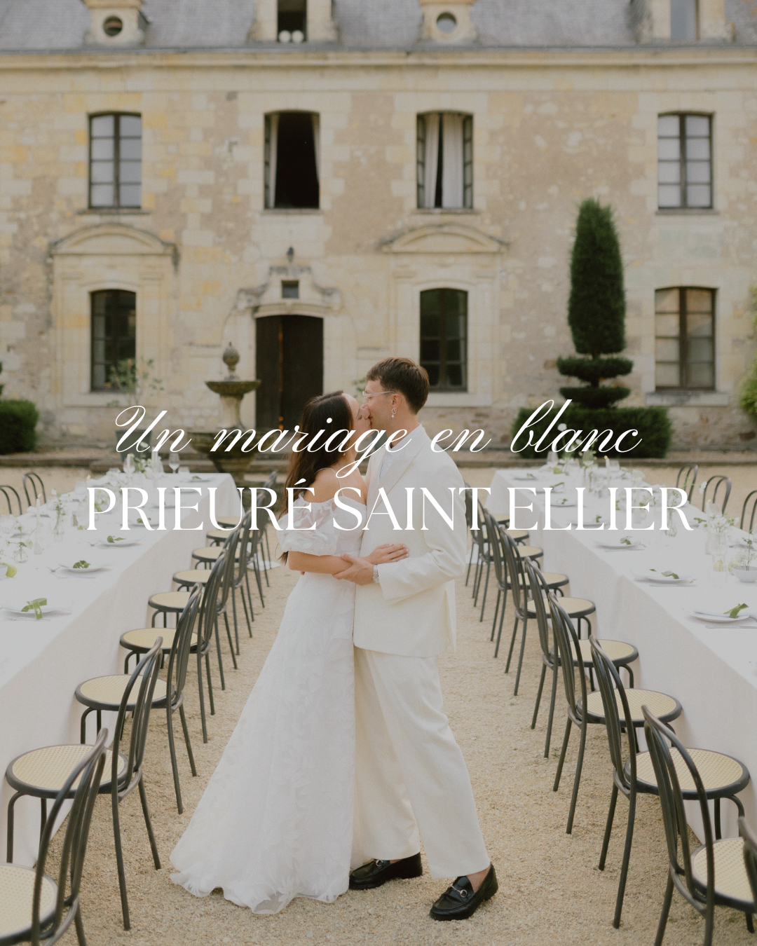 mariage en blanc au prieuré saint ellier