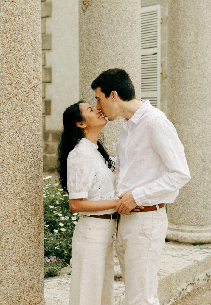 Séance photo couple engagement Nantes - Ingrid Thierry 