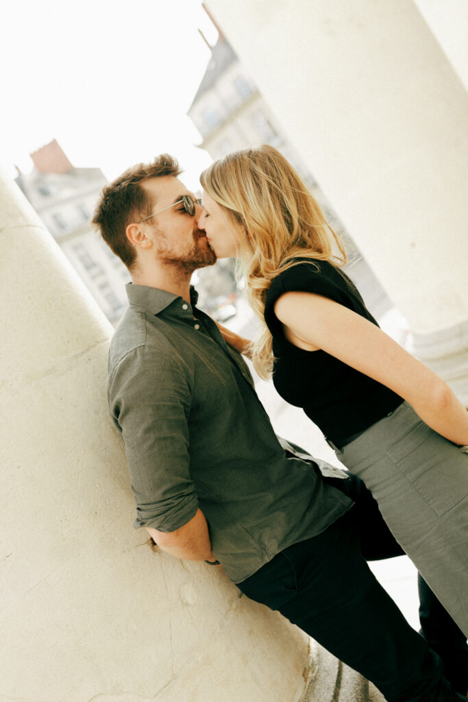 Séance photo couple engagement Nantes - Ingrid Thierry 