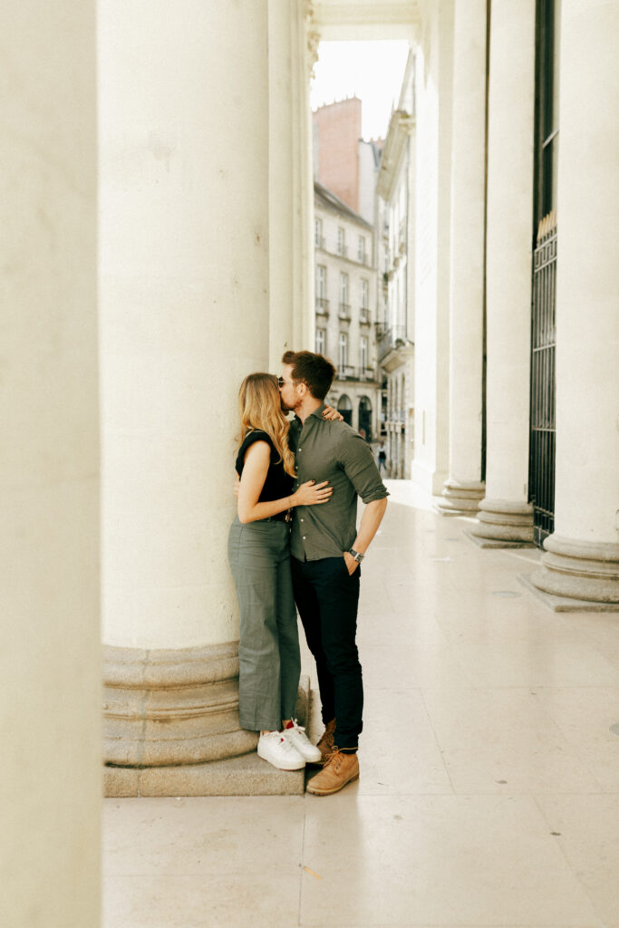 Séance photo couple engagement Nantes - Ingrid Thierry 