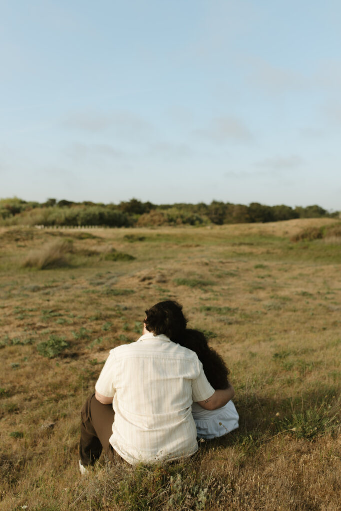 Séance photo couple plage Nantes - Ingrid Thierry 