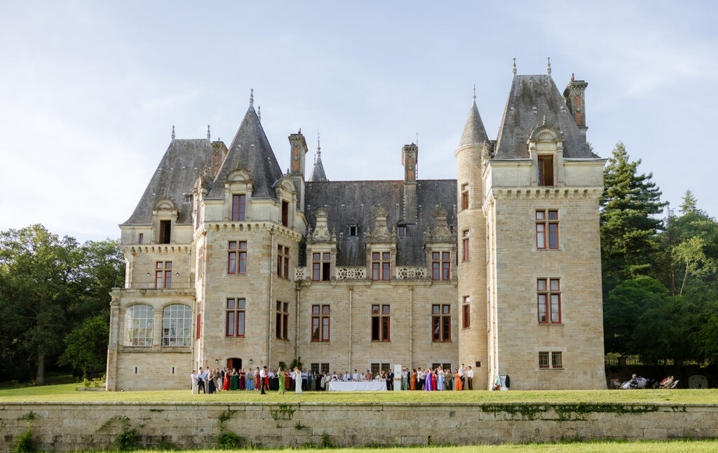 Plus beaux lieux mariage Loire Atlantique, château le Brossay