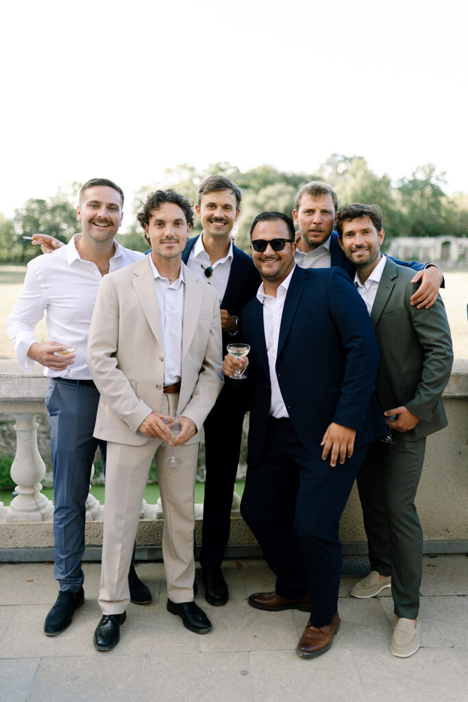 Photos de groupe château de Vair