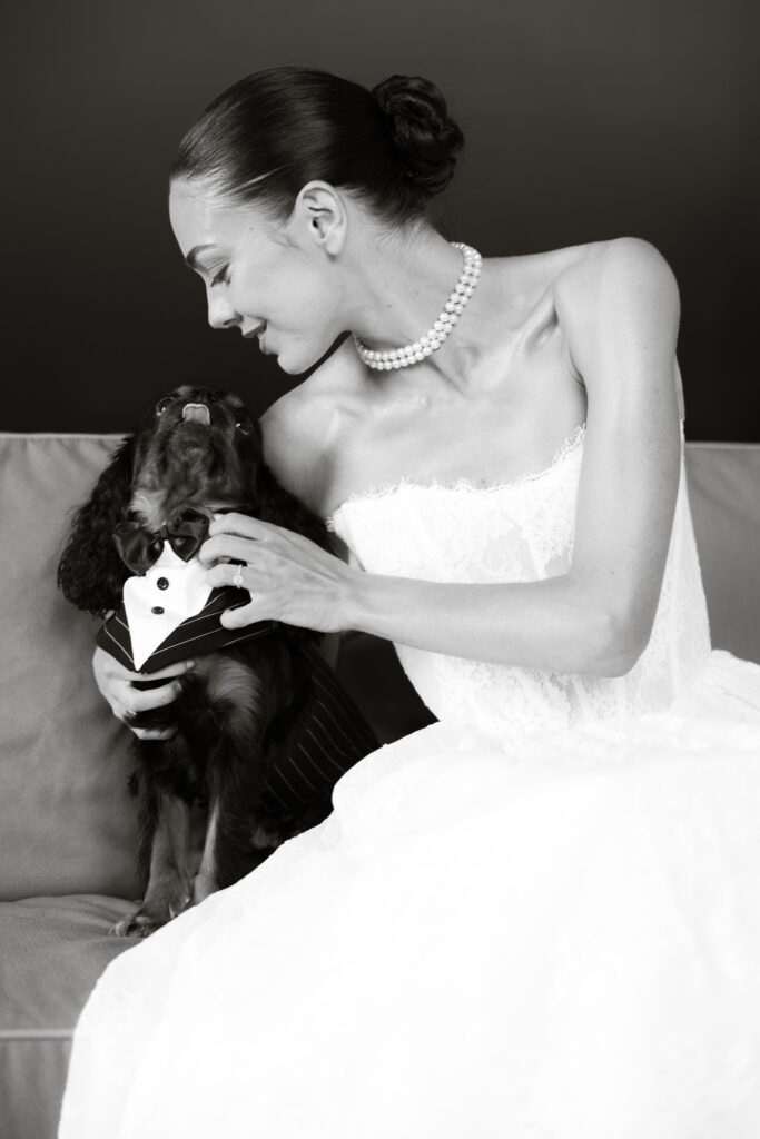 Luxury wedding La Baule bride getting ready
